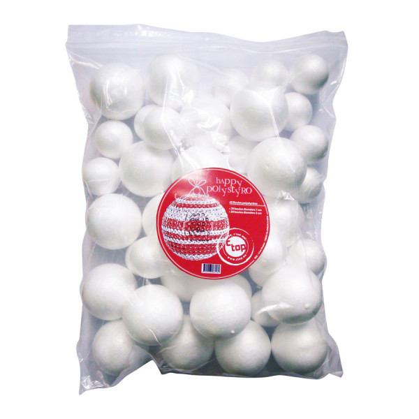 Boules styropore 40 pcs