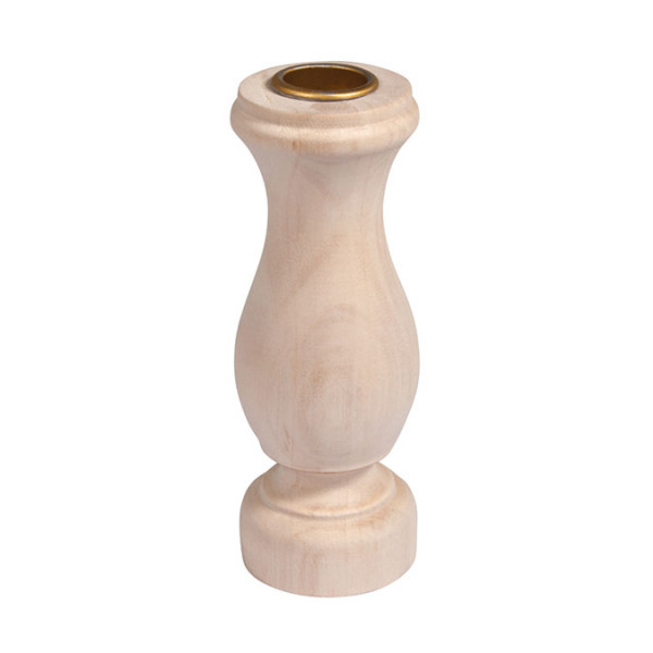 Bougeoir en bois 13 cm