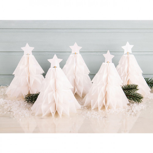 Kit Sapins de noël en papier