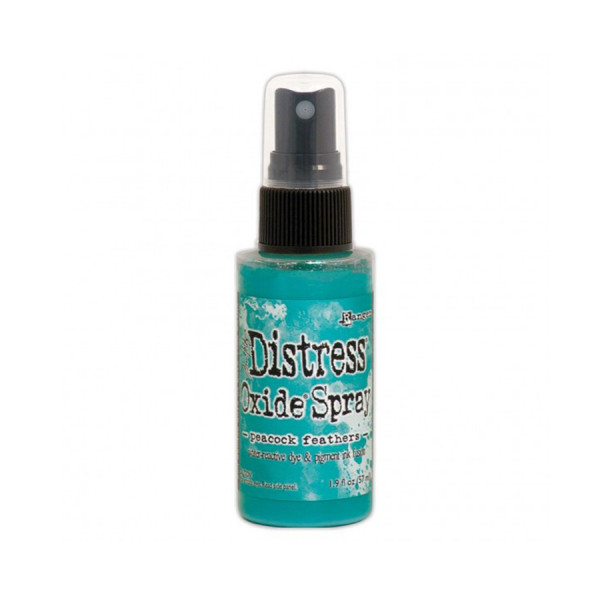 Encre en spray Distress oxide Peacock Feathers - 57 ml