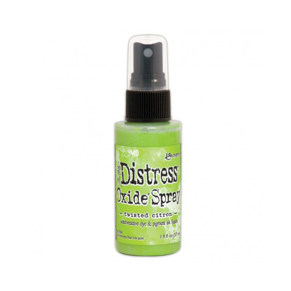 Encre en spray Distress oxide Twisted Citron - 57 ml