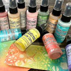 Encre en spray Distress oxide Abandoned Coral - 57 ml