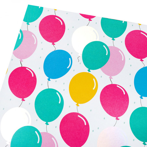 Poster Board Papier affiche Ballons d'anniversaire - 56 x 71 cm