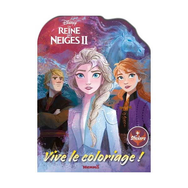 Disney La Reine des Neiges 2 Vive le coloriage