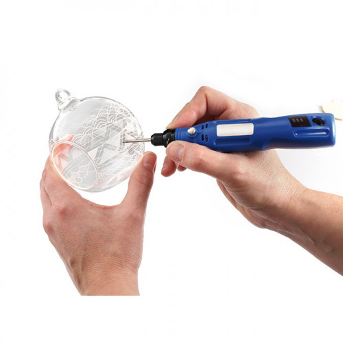 Graveur sur verre sans fil + accessoires