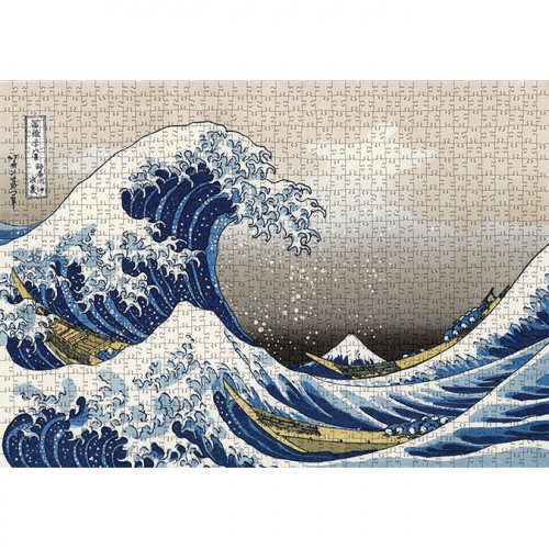 Puzzle 1000 pièces Hokusai La vague