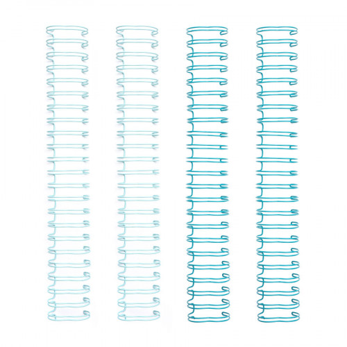 Spirales pour reliure mint 1,6 x 30,5 cm - 4 pcs