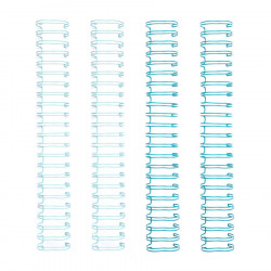 Spirales pour reliure mint 1,6 x 30,5 cm - 4 pcs