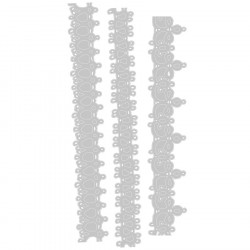 Thinlits Die Set Crochet #2 - 3 pcs
