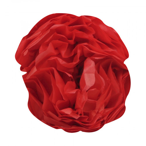 Papier de soie 18g/m² x8f. - Rouge - 50 x 75 cm