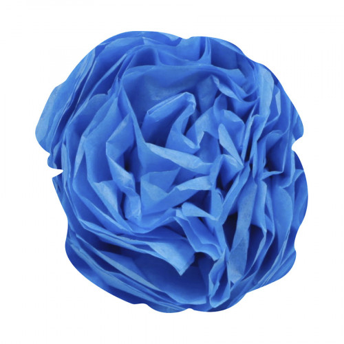 Papier de soie 18g/m² x8f. - Bleu - 50 x 75 cm