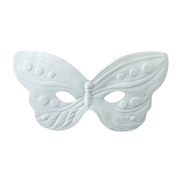 Masque Loup Papillon en relief