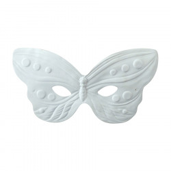 Masque Loup Papillon en relief