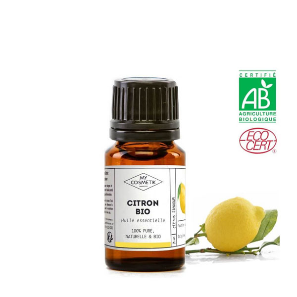 Huile essentielle de citron BIO 5 ml (AB)