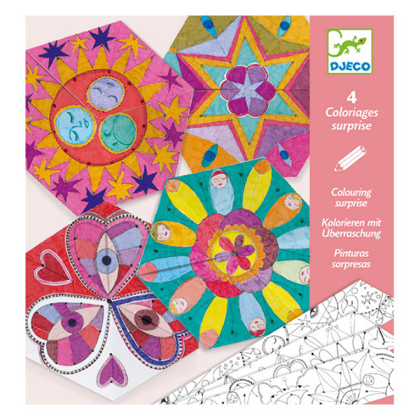 Coloriages surprise Mandalas