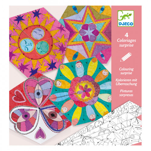 Coloriages surprise Mandalas