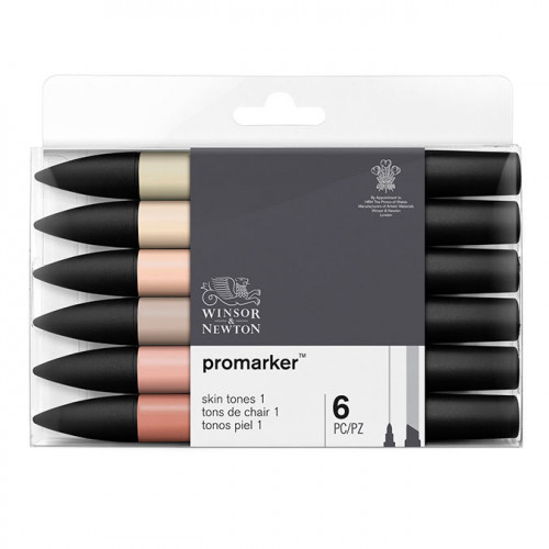 Promarker - Set de 6 marqueurs Tons chairs #1