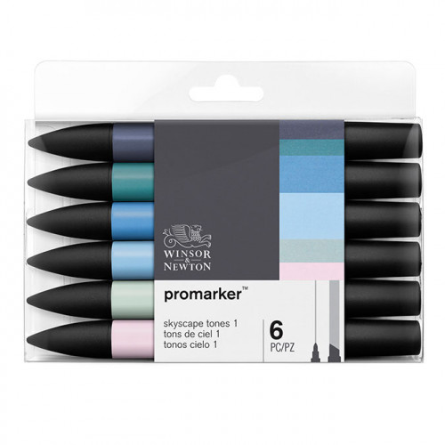 Promarker - Set de 6 marqueurs Paysage aérien #1