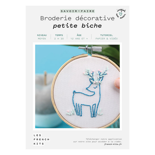 Kit Broderie décorative Petite biche