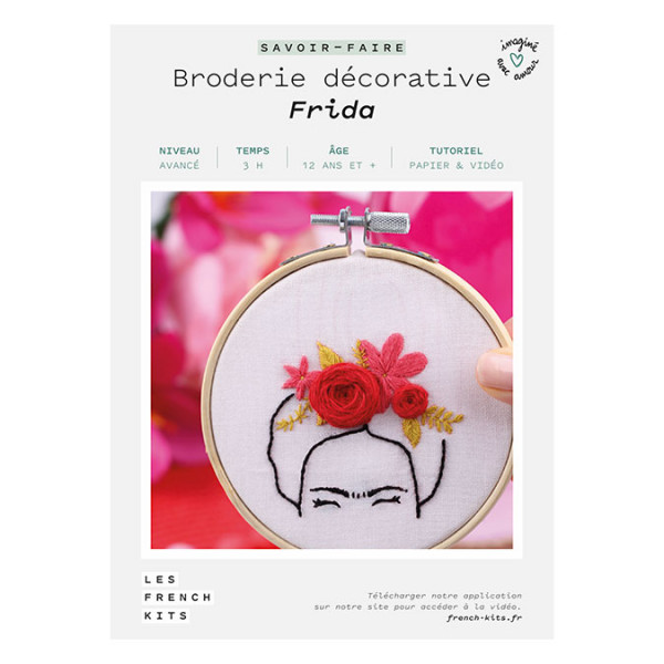 Kit Broderie décorative Frida