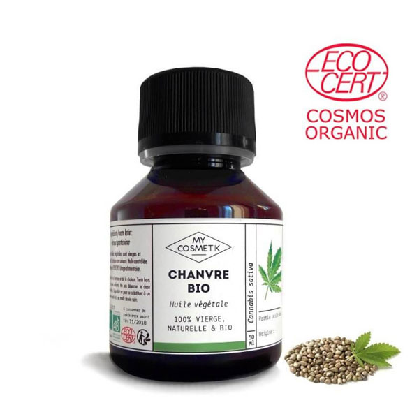 Huile chanvre BIO 50 - Scrapmalin