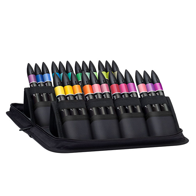 Coffret de 48 Promarker Winsor Newton pas cher