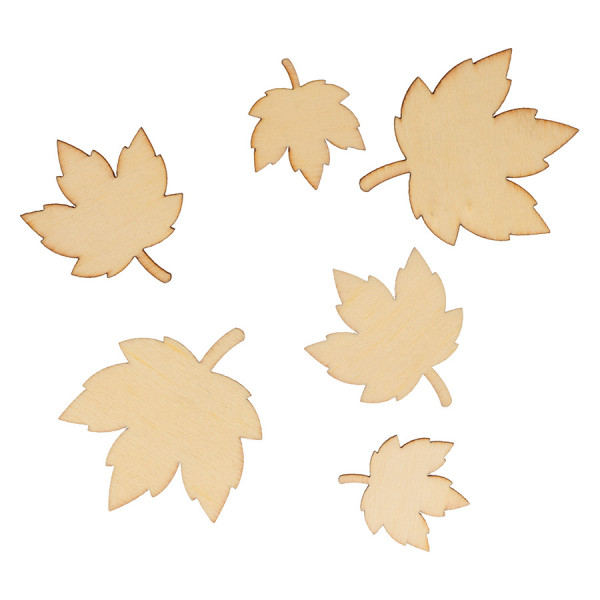 Mini Silhouettes Feuilles d'érable - 30 pcs