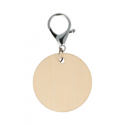 Porte-clés ronds 5 x 0,5 cm - 3 pcs
