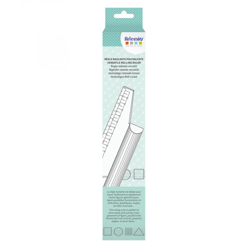 Règle roulante polyvalente 30 cm