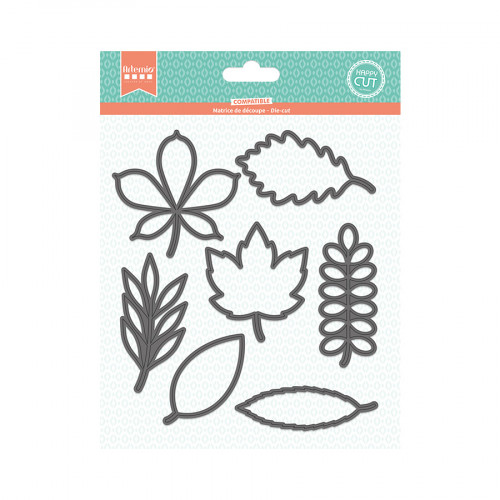 Die Set Feuilles - 7 pcs