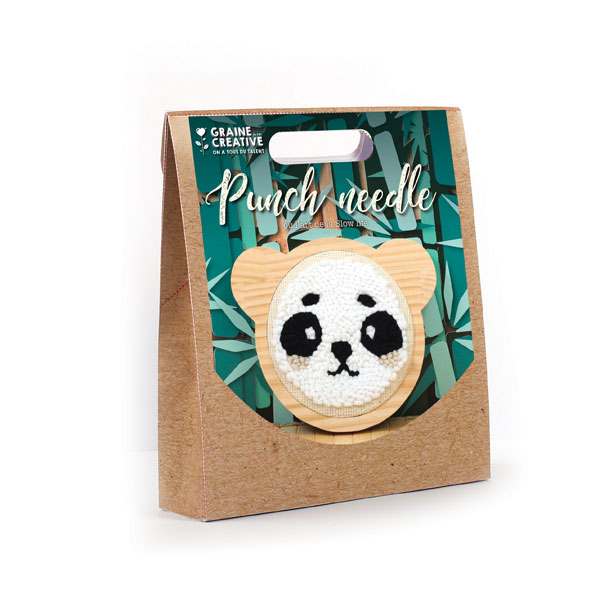 Kit Punch Needle : Panda