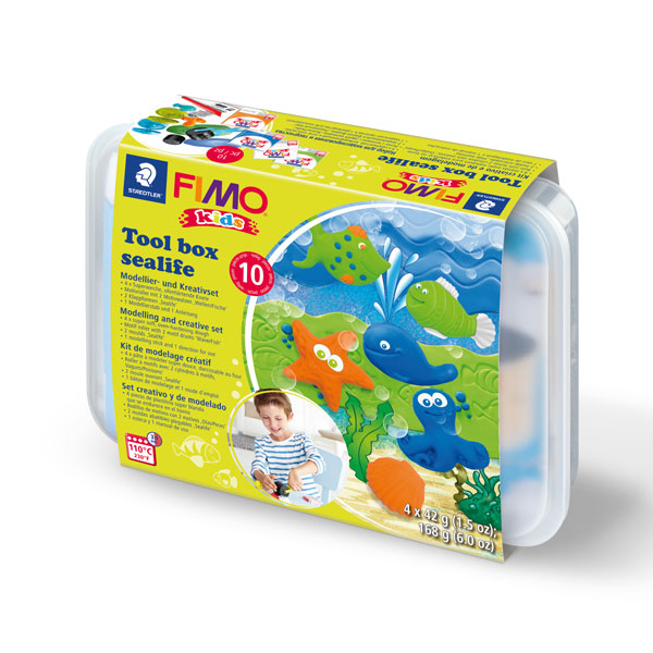 Kit de modelage créatif Fimo La vie marine