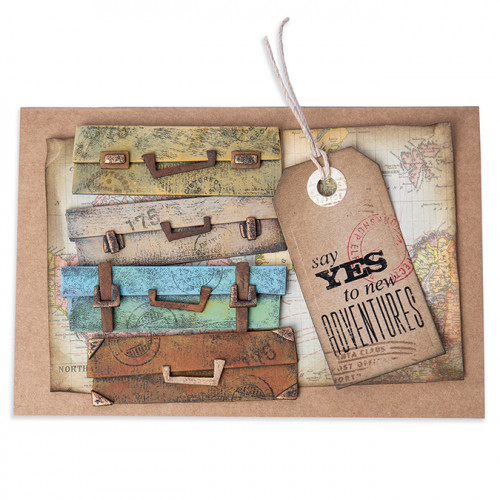 Planches en carton Mix Media - gris / blanc - 15 x 33 cm - 10 pcs