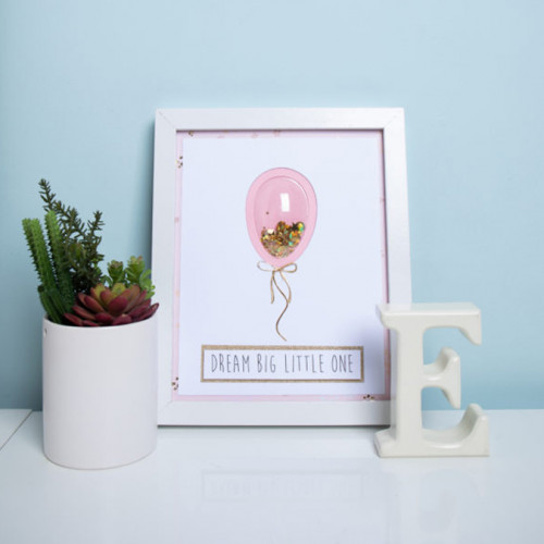 Dômes forme Œuf / Ballon pour Shaker Cards - 7,6 x 5,1 cm