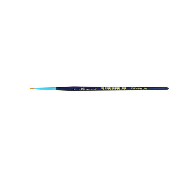 Pinceau rond en fibre synthétique série Blue Line 80RO n°2