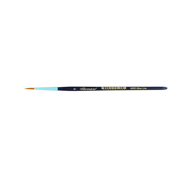 Pinceau rond en fibre synthétique série Blue Line 80RO n°8