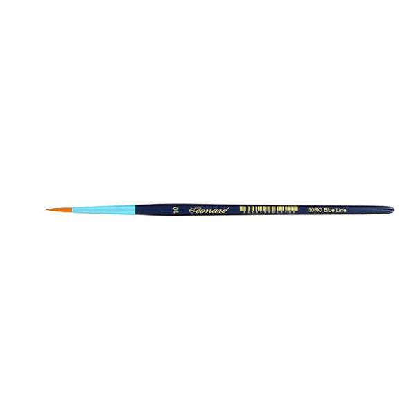 Pinceau rond en fibre synthétique série Blue Line 80RO n°10