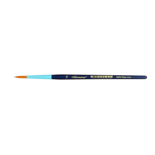 Pinceau rond en fibre synthétique série Blue Line 80RO n°14