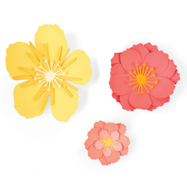 Thinlits Die Set Explosion de fleurs - 7 pcs