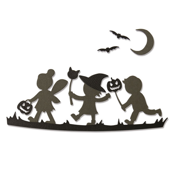 Thinlits Die Set Silhouettes d'Halloween - 6 pcs