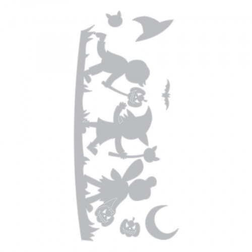 Thinlits Die Set Silhouettes d'Halloween - 6 pcs
