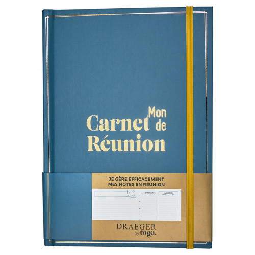 Mon carnet de réunion - 15 x 21 cm