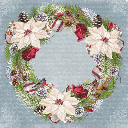 Joyful Christmas - Papier Wreath