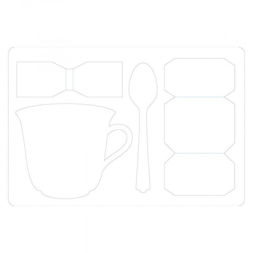 Scoreboards L Die Tasse avec cuillère 3D