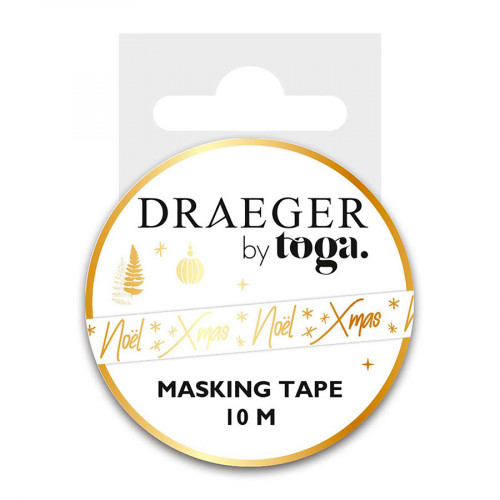Masking Tape Noël - 1,5 cm x 10 m