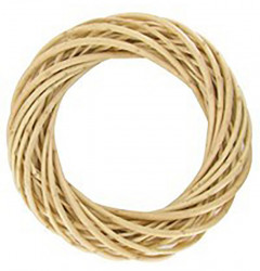 Couronne en osier naturel Ø 20 cm