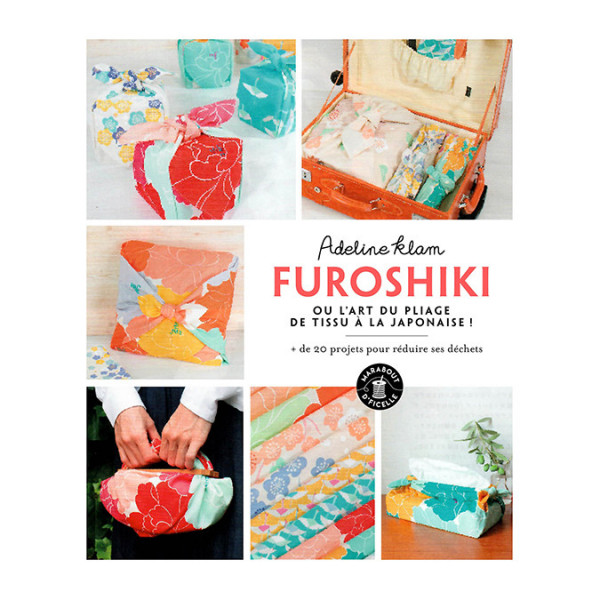 Livre L'atelier Furoshiki ou l'art du pliage de tissu
