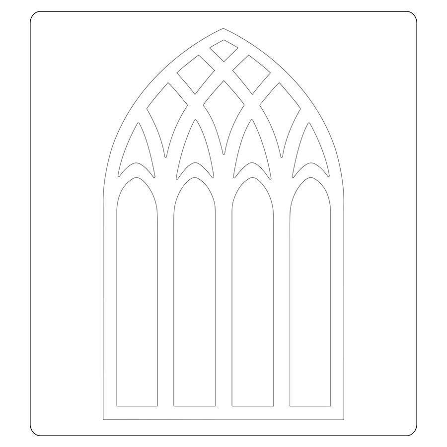 Bigz Die Fenêtre de cathédrale