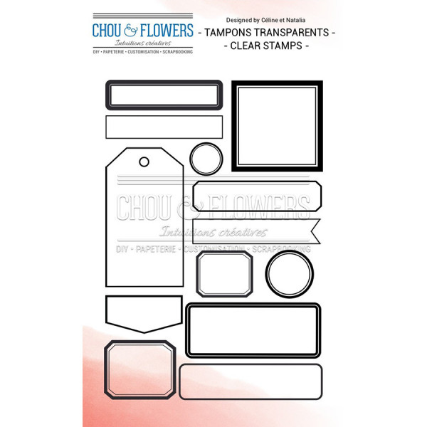 Tampon transparent Label