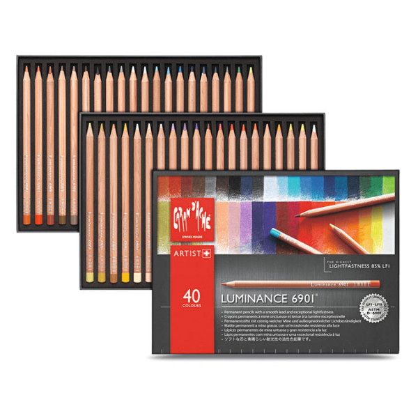 Crayon de couleur Luminance 6901 Boîte 40 pcs